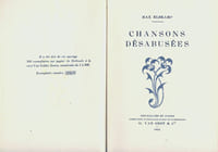 Chansons désabusées