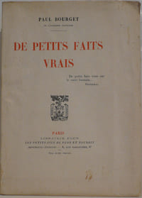 De petits faits vrais