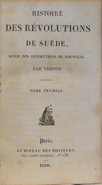 Histoire des révolutions de Suède, suivie des révolutions de Portugal