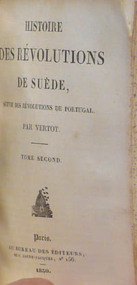 Histoire des révolutions de Suède, suivie des révolutions de Portugal
