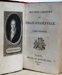 uvres choisies de Collin d'Harleville T.I et II