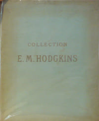 Catalogue des dessins, aquarelles et gouaches de l'école française du XVIIIème siècle composant la Collection E. M. Hodgkins,