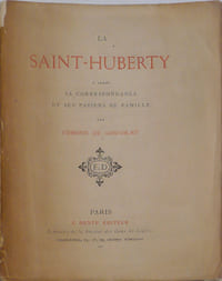 La saint-Huberty d'après sa correspondance et ses papiers de famille