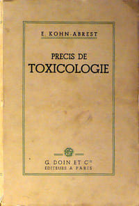 Précis de Toxicologie