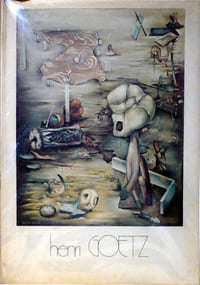 Henri Goetz à la galerie Jean-Claude Bellier Mai-Juin 1975