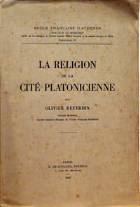 La religion de la Cité Platonicienne