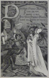 Les filles de Sainte Marie (ronde)