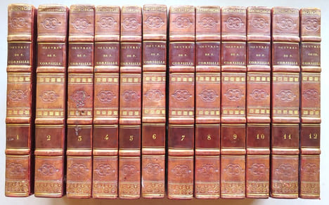 Œuvres, avec le commentaire de Voltaire et les jugements de La Harpe.. CORNEILLE (P).