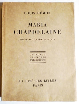 Maria Chapdelaine. Récit du Canada français. Collection "Le roman français d'aujourd'hui".. HEMON (Louis).