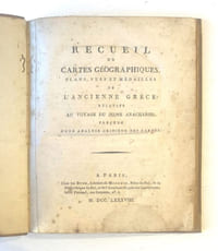 Voyage du jeune Anacharsis en Grèce, dans le milieu du quatrième siècle avant l'ère vulgaire.