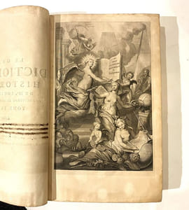 Le grand Dictionnaire historique, ou le mélange curieux de l'histoire sacrée et profane : qui contient en abrégé l'Histoire fabuleuse…, les Vies et les Actions remarquables… des Empereurs, Rois, des Princes illustres et des grands Capitaines…