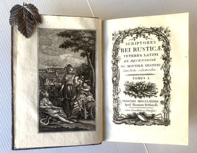 SCRIPTORES REI RUSTICAE Veteres latini, ex recensione J. M. Gesneri