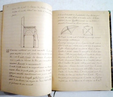 Cours d'archéologie monumentale.. MANUSCRIT- QUICHERAT / ROMAN