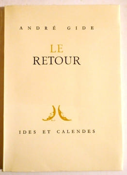 Le retour.. GIDE - le retour (André)