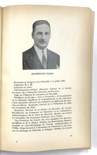 photographique et biographique de personnalités de Marseille. Préface d'Emile Ripert.