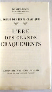 L'ère des grands craquements.