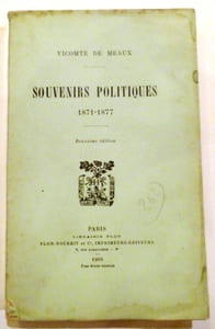 Souvenirs politiques (1871-1877).