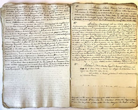 Marseille littéraire. Fragments d'un ouvrage qui n'a pas pu être achevé.. MANUSCRIT - VONDIERES (Mr.).