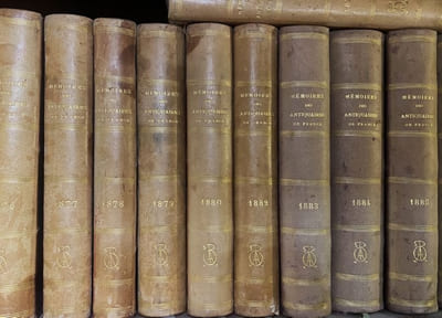 De l'année 1875 à 1895, on y joint la table alphabétique des publications de l'Académie celtique et de la Société des Antiquaires de France (1807-1889).