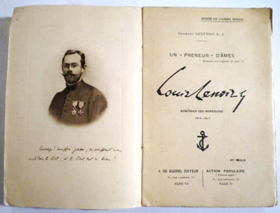 Un "preneur d'âmes", Louis Lenoir aumônier des marsouins.