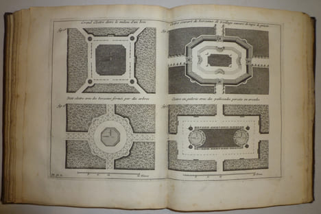 La théorie et la pratique du jardinage, ou l'on traite a fond des beaux jardins, appelés communément les jardins de propriété, comme sont les ...