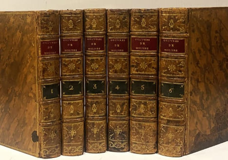 Oeuvres de Molière, avec des Remarques grammaticales, des Avertissemens et des Observations sur chaque Pièce, par M. Bret.. MOLIERE.