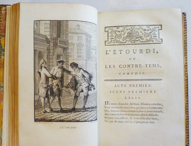 Oeuvres de Molière, avec des Remarques grammaticales, des Avertissemens et des Observations sur chaque Pièce, par M. Bret.