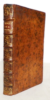 Mémoires Secrets de Mylord Bolinbroke , sur les affaires d'Angleterre depuis 1710 jusqu'en 1716 et plusieurs intrigues à la Cour de France . Ecrits par lui-même en 1717 , adressés en forme de lettres au Chevalier Windham ; publiés après sa mort en 1753 , traduits de l'anglais avec des notes historiques précédés d'un discours préliminaire préliminaire sur la vie de l'auteur par [J.L.Favier de Toulouse]