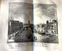 l'étranger pleinement instruit des choses les plus rares et curieuses anciennes et modernes de la ville de Venise et des Isles à l'entour avec la description de ses églises , Monastères , Hopitaux. Ouvrage enrichi de quantité de figures. Il paroit pour la première fois en langue francoise sous les auspices de son excellence Frédéric Calvert