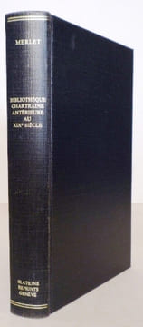 Bibliothèque chartraine antérieure au XIXe siècle.. MERLET (Lucien).