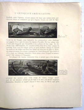 Navires et marins, de la rame à l'hélice.. LA ROERIE & VIVIELLE (Cdt. J.).