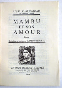 Mambu et son Amour. Illustrations en couleurs de Clément Serveau.
