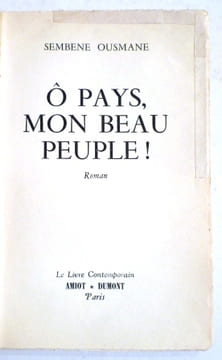 O Pays, Mon Beau Peuple !. OUSMANE (Sembene).
