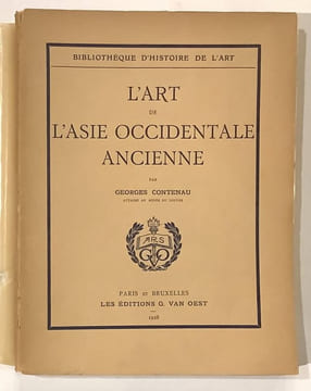 L'art en l'Asie occidentale ancienne.. CONTENAU (G.).