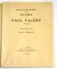 Bibliographie des œuvres de Paul Valéry. (1895-1925).. VALERY] - DAVIS (Ronald) & SIMONSON (Raoul).