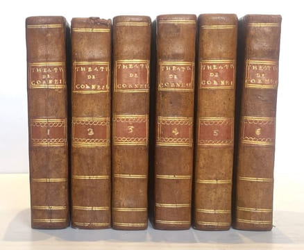 Le Théâtre. Nouvelle édition.Précédées d'une notice sur sa vie et ses ouvrages par Fontenelle.. CORNEILLE (P.).