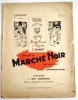 Devant le Marché noir. Recueil de caricatures de B. Aldebert, R. Carrizey, J. Effel, Farinole, A. François, R. Peynet, J. Sennep. Commentaire d'Henri ...