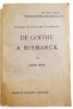 De Goethe à Bismarck. CONS (Louis).