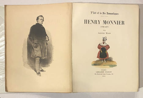 Henry Monnier (1799-1877). MARIE (Aristide).