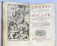 Contes et Nouvelles. Traduction libre, accomodée au goût de ce temps. Seconde édition.