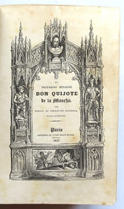 El ingenioso hidalgo Don Quijote de la Mancha. Edicion en miniatura.