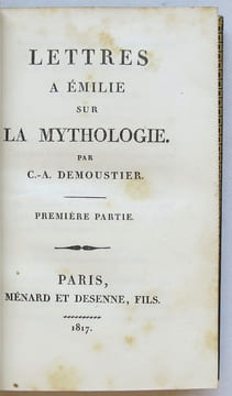 Lettres à Emilie sur la Mythologie.. DEMOUSTIER (C.A.).