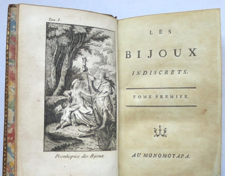 Les bijoux indiscrets.. DIDEROT (Denis).]