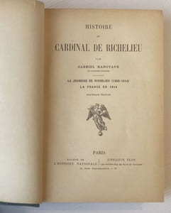 Histoire du Cardinal de Richelieu.