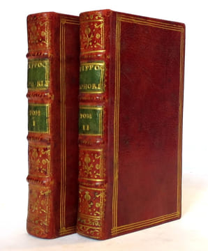 Hippocratis aphorismi et praenotionum liber, recensuit, notasque addidit E.F.M. Bosquillon…. HIPPOCRATE