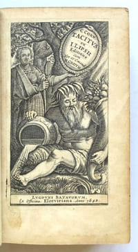 C. Corn. Tacitus ex I. Lipsii editione, cum Not. Et Emend. H. Grotii.