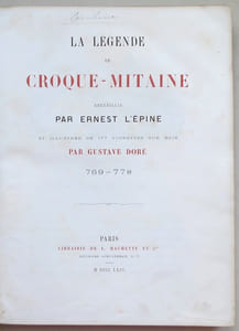 LA LEGENDE DE CROQUE-MITAINE 769 - 778.