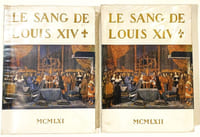 LE SANG DE LOUIS XIV.