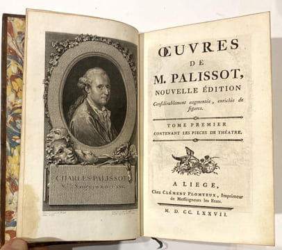 ŒUVRES.. PALISSOT. (Charles)
