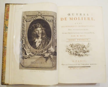 ŒUVRES avec des remarques grammaticales, des avertissemens, et des observations sur chaque pièce par M. Bret.